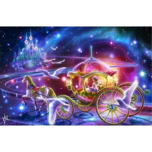 DIY 5D Diamond Painting Fantasy Landscape Mosaic Embroidery Cross Stitch Full Square/Round Drill Home Decor Picture