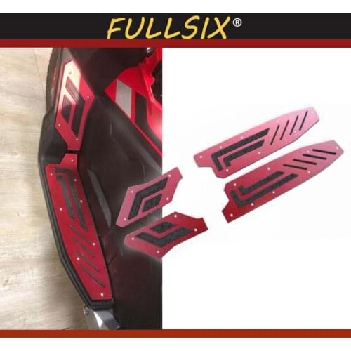 Motorcycle Modified Front and Rear Footrest Parts For ADV 150 2017-2019 CNC Aluminum Alloy Footrest Step Footpads