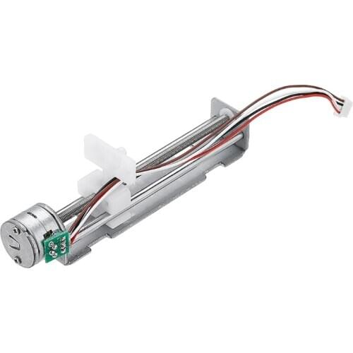 Long Stroke DC 4-9V 2-phase 4-wire Stepper Motor Precision 90mm Micro Linear Actuator DIY Printer Engraving machine