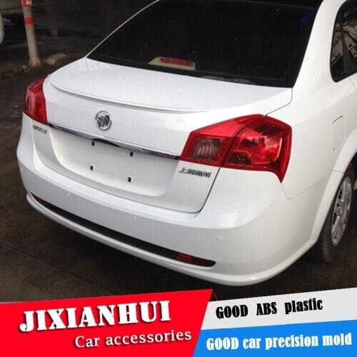 For Excelle Spoiler 2008-2013 Buick XLYC Spoiler ABS plastic Material Car Rear Wing Color Rear Spoiler