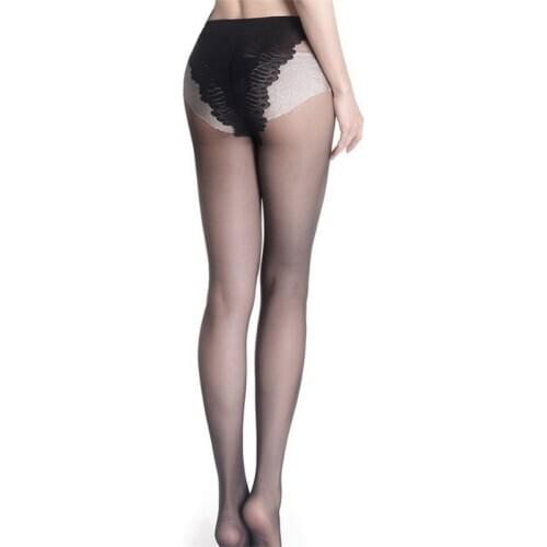 INDJXND Fashion Latest Design Spring Sexy Tattoo Black Tights Transparent Thin Style Stockings Ladies Girl Women Pantyhose W050