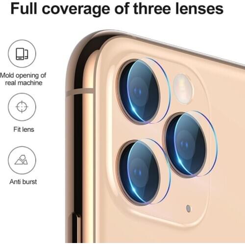 Camera Lens Tempered Glass For IPhone 11 12 Pro Max Camera Lens Protective Screen Protector For IPhone 12mini Phone Lens Film