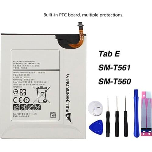 Original EB-BT561ABE Battery For Samsung GALAXY Tab E T560 T561 SM-T560 5000mAh