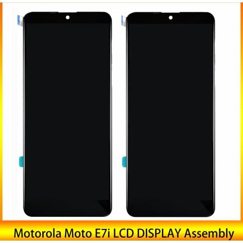 Original Screen 6.5" For Motorola Moto E7I LCD Display Touch Screen Digitizer Assembly Replacement Parts