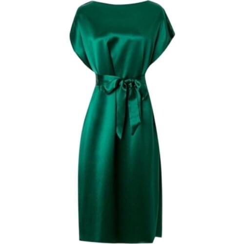 Satin Silk smooth Party Dress For Women Sleeveless Spaghetti Strap Long Dresses Summer Sexy Elegant Clubwear Vestidos