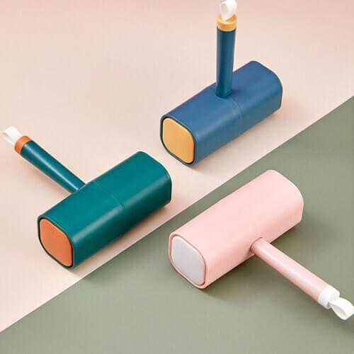 Square Pet Hair Remover Roller For Furniture Clothes Fabric Cleaner Strong Adhensive Lint Remover Tape Household Cleaning Tools