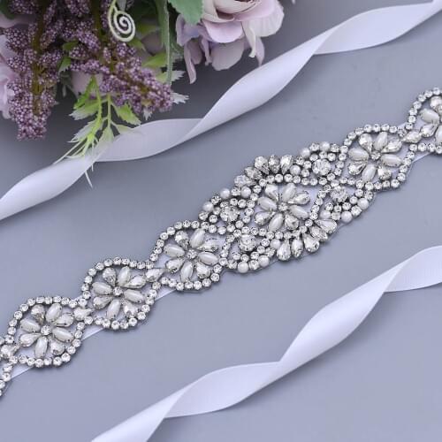 Birdal Sash Bridal Rhinestone Diamond Belt Wedding with Crystal Belt Accessories Bridal Sash for Wedding Dress