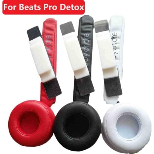 Replacement Headband Pad for Pro DETOX Cover Sponge Earpads Cushion for Beats By Dr. Dre Pro DETOX Ear Pads Repair Parts A Set