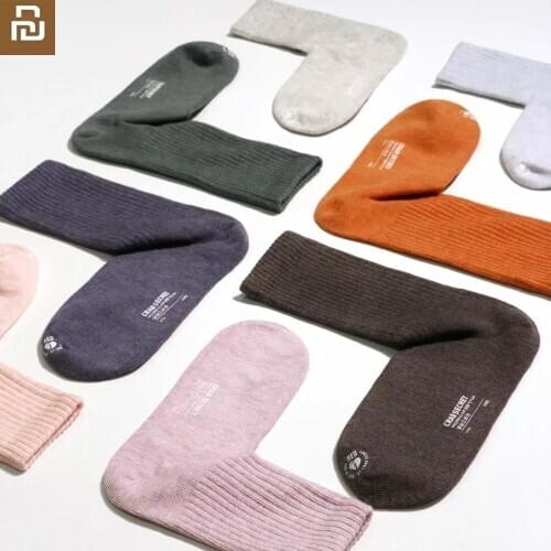 Youpin Men women winter thick stockings Middle tube elastic Combed cotton Warm and breathable Socks