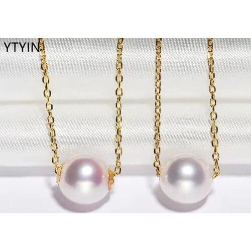 Женские ожерелья из жемчуга YTYIN China At AliExpress