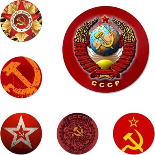 Soviet Union USSR Flag Badge Brooch Pin Accessories For Clothes Backpack Decoration gift