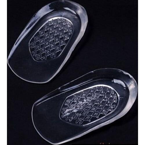 1 pair of silicone gel insole massage cushion, shock absorption/massage/anti-foot pain/heel cushion protection cushion pressure