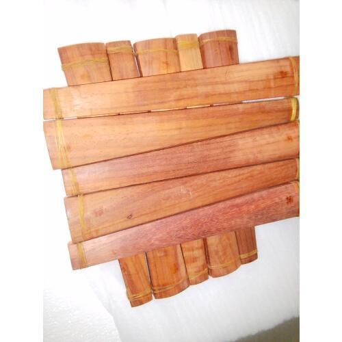2 PCs Rose wood Violin Fingerboard 4/4 Violin parts Fiddle fingerboard