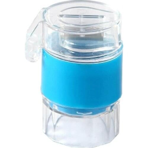 4 in 1 Portable 4 Layer Powder Tablet Pill Grinder Powder Cutter Medicine Splitter Box Storage Breaker Slicer