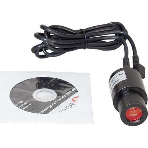 5.0MP Universal Microscope Telescope Electronic eyepiece Lens interface 23.2mm Windows 2000/XP VISTA computer mobile and Camera