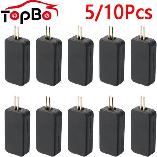 5/10Pcs Universal Car Airbag Emulator Resistor Simulators Testing Tool Auto SRS Detect Faults Troubleshoot Diagnostic Tester