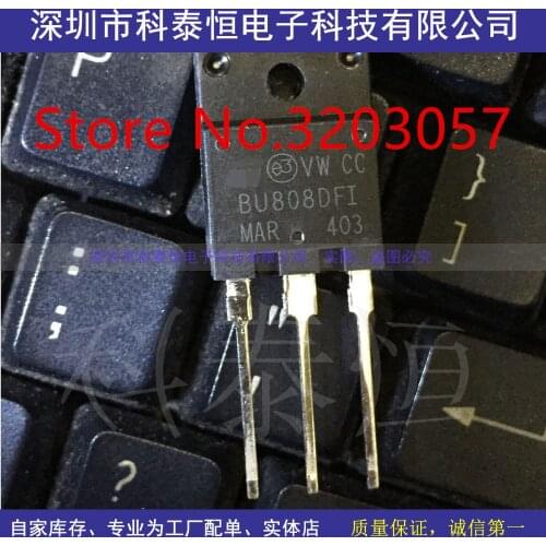 Free shipping 50pcs BU808DFI BU808 ST TO-3PF