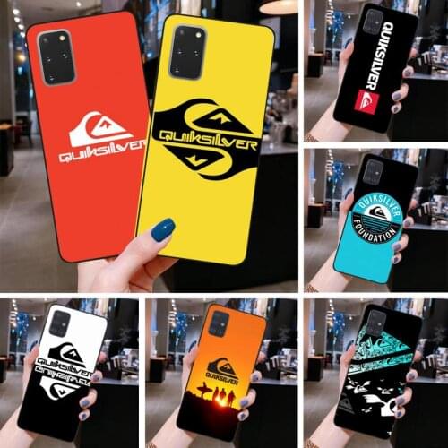 Surf And Skateboard Quiksilver Phone Case For Samsung Galaxy S21 Plus Ultra S20 FE M11 S8 S9 plus S10 5G lite 2020