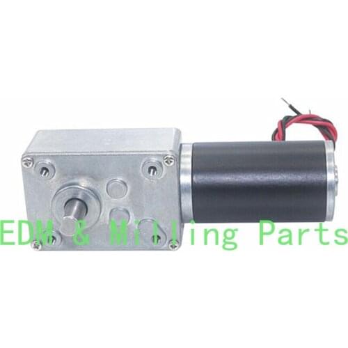 CNC Ultrashort Motor High-Torque Worm Gear Motor DC Motor 4058GW 12V 108rpm Rated Current 1060mA
