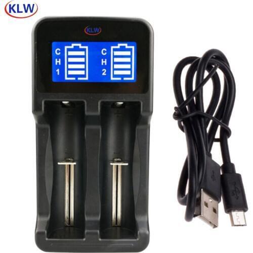 LCD display Smart USB Battery Charger 26650 18650 18500 18350 14500 lithium battery charger A AA AAA SC C NIMH NICD charger