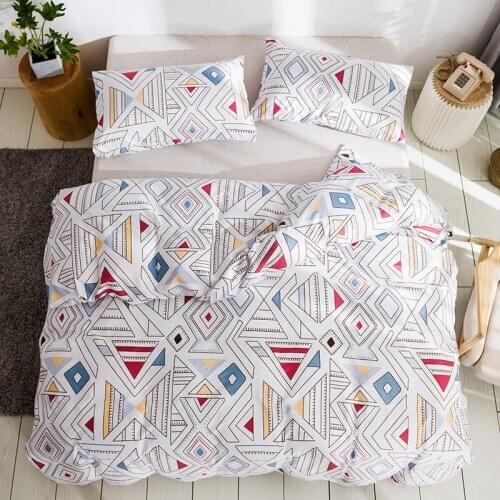 3-piece Dreamer Quilt Cover Decoration Home Bedroom Bedding Set Constellation Story Printed Duvet Cover Pillowcase