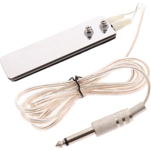 Tattoo Machine Accessoires Kit Mini Rvs met Voetschakelaar Pedaal Tattoo Voeding & Clip Cord