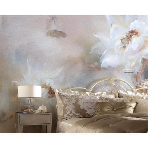 Beibehang Custom Wallpaper Mural Floral Flower Hotel Bedroom Background Wall Paintings wallpaper for walls 3 d papel de parede