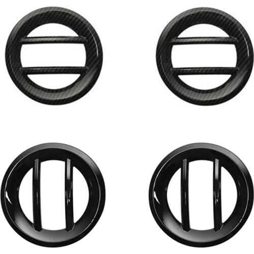 For Jeep Renegade 2019 2020 Front Fog Light Cover Fog Lamp Decoration Cover Trim Car Accessories