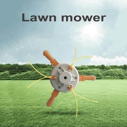 Garden Lawn Mower Accessories Dual-Use Nylon Razor Mower Grass Trimmer Head Cutter Blade For Agriculture Forestry Power Tools