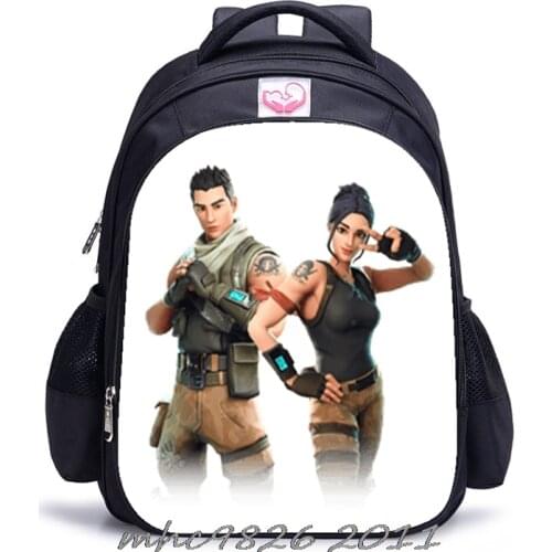 Fortnite Game School Bags For Boys Waterproof Backpacks Childrens Book bag Kids Schoolbag Satchel Knapsack