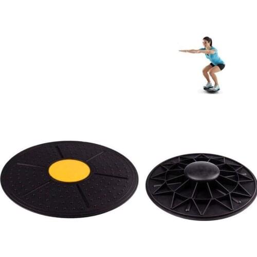 360 Degree Fitness Rotation Massage Balance Board Stability Disc Round Plates Board Gym Waist Twisting Exerciser Equipment