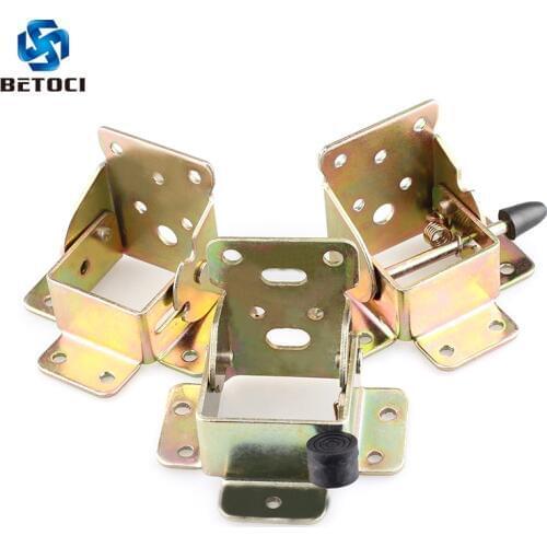 BETOCI Iron Lock Folding Table and Chair Leg Brackets for Home Furniture Hinge Leg Folding Hinge Bracket Hardware Tools