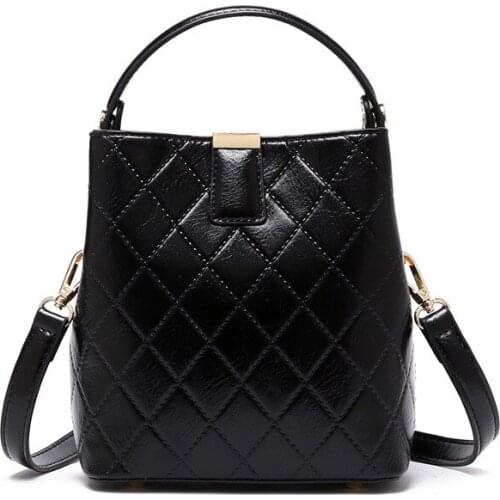 2020 Luxury Handbags Women Bags Designer Bucket Bags Women Handbag Capacity Casual Shoulder Messenger Bags Ladies PU Purse Sac