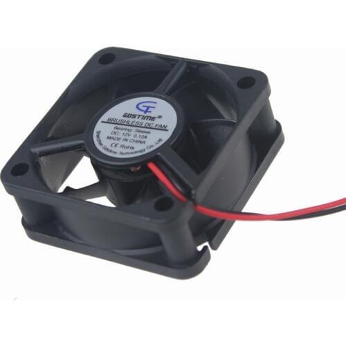 Gdstime DC 12V 50mm x 20mm 2Pin Power Brushless Cooler Cooling Fan 50x50x20mm 5020