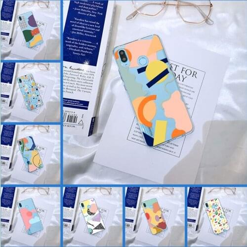 Phone Cover For Huawei Nova 5 4 4E 3 3I 3E 2i 2 Lite Plus Silicone Art Graffiti Soft For Huawei Nova Smart Lite 2017 Phone Case