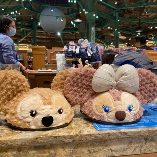 Disney Park blue Mickey Minnie Mouse plush hat new