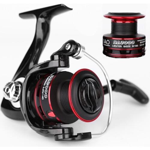 Double Spool Fishing Reels Spinning 12kg Max Drag Spinning Reels 500-7000 Full Metal Reels Fishing Saltwater Fishing Accessories