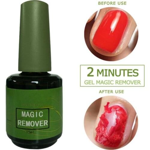 15ml Soak-Off Gel Nail Polish Lacquer Remover Home Salon Manicure Art Tool