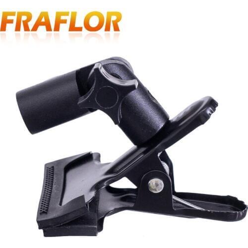 E-type Strong Clip Photographic Lamp Holder Flash Clip E-shaped Fixture Accessories Multi-function for Camera Flash Photograph