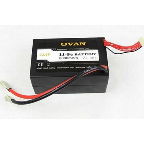 Li-Fe Battery 8000 MAh 7s Fit for 1/5 Baja Gas Powered To Electric Brushless Motor