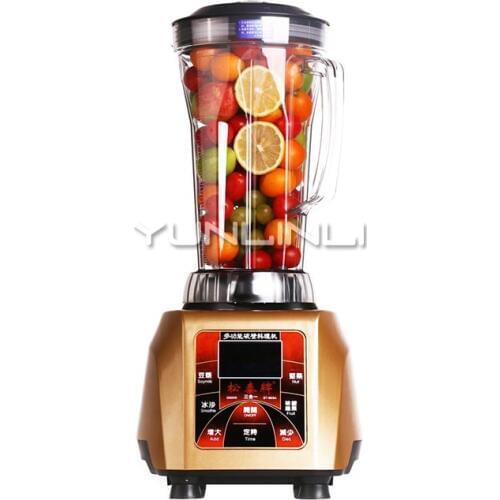 Multifunctional High Speed Blender 4L Household Food Processor 3000W Large Power Food Blender ST-603A