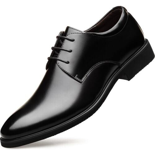 Man Cow Leather Shoes Rubber Sole EXTRA Size Man Business Dress Lether Flats Man Cow Leather Shoes Office For Man 56