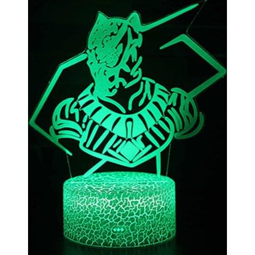 Anime Figure Manga Nightlight USB Sensor Light Night Lights Festoon Led Child Gifts for Bedroom Bedside Lamp Desk Room Deco Mood