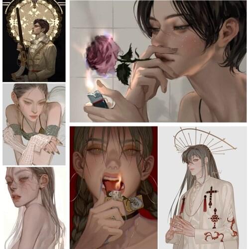 New Product 5D Cartoon Character DIY Diamond Painting Character Personality Picture Diamond Embroidery Home Decoration