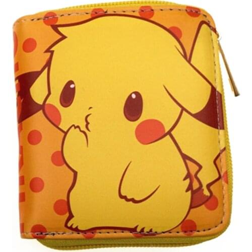 PU Cartoon Wallet Cute Personality Creative Short Purse With Card Holder
