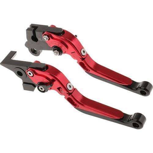 Adjustable Brake Clutch Lever Motorcycle Brake Clutch Levers For Benelli Red