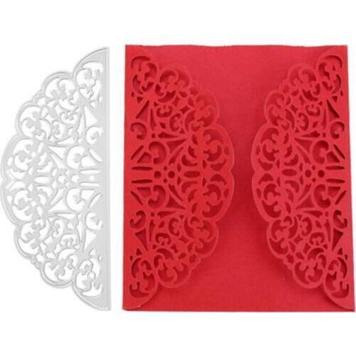 SCD524 Card Lace Metal Cutting Dies For Scrapbooking Stencils DIY Album Cards Decoration Embossing Folder Die Cuts Template New