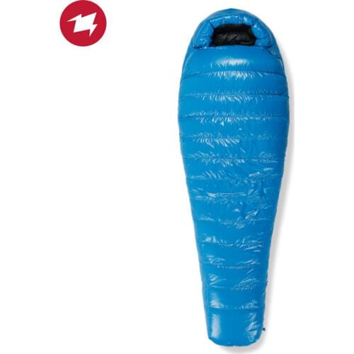 AEGISMAX D1 Camping Sleeping Bag Double Mummy Outdoor Ultralight Goose Down Sleeping Bags Survival 4 Season