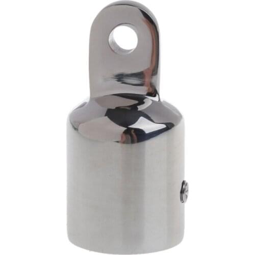 Stainless Steel Bimini Top Eye End Cap For 7/8'' Pipe Marine Boat Yacht F19A
