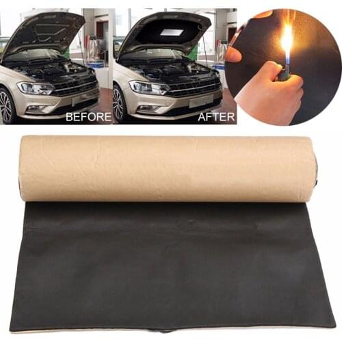 1PC Waterproof Self-adhesive Insulation Mat Car Floor Pad Foam Sponge High Denisty Cars Heat Sound Insulator Foam Pads 50*300cm